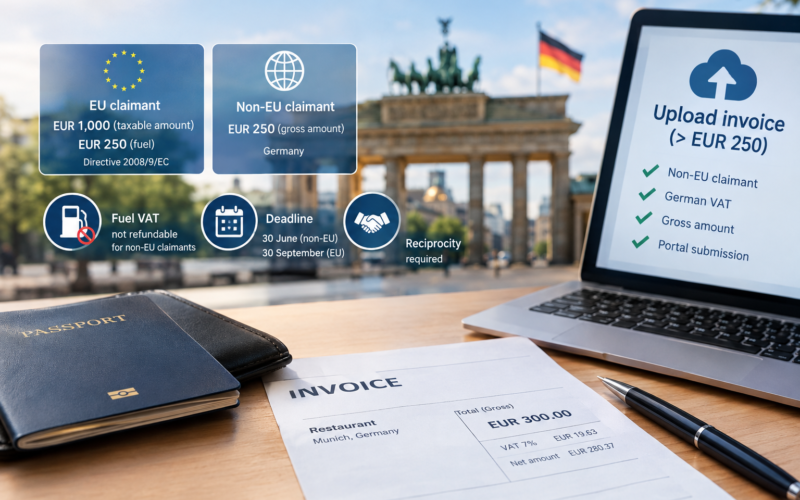 Germany now wants every non-EU invoice over EUR 250